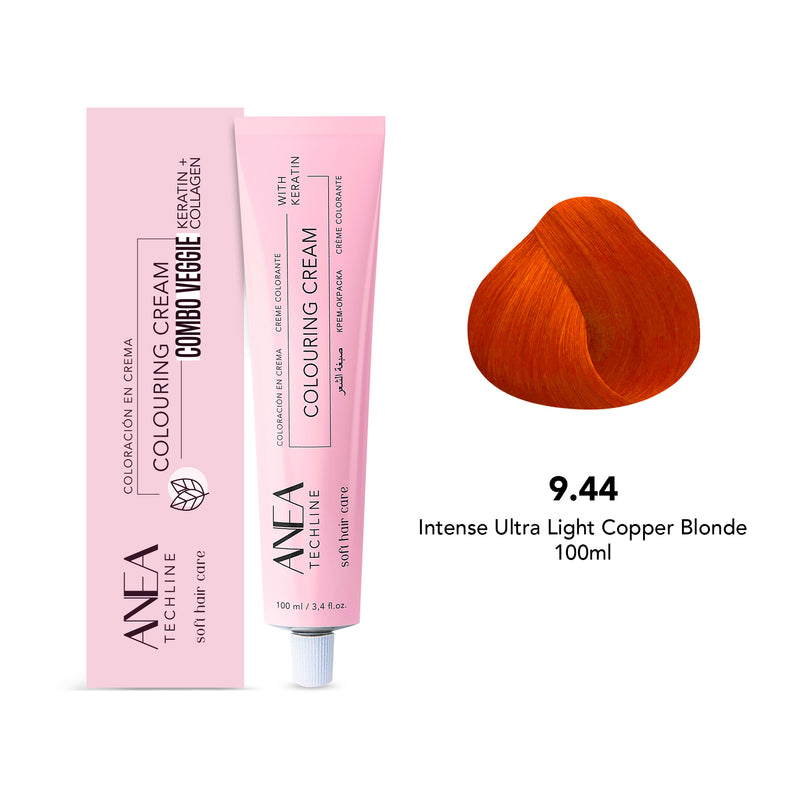 Anea Colouring Cream 100ml 9.44 Intense Ultra Light Copper Blonde