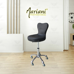 Beauty Salon Adjustable Stool Black