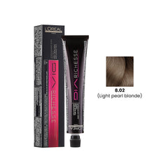 Dia Richesse Hair Color 50ml 8.02 Light Pearl Blonde Loreal Professional