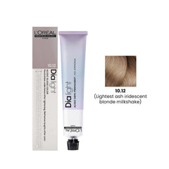 Hair Color Dia Light 50ml 10.12 Lightest Ash Iridescent Blonde Milkshake Loreal Professional