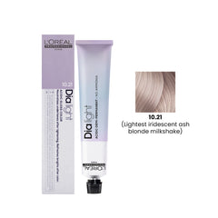 Hair Color Dia Light 50ml 10.21 Lightest Iridescent Ash Blonde Milkshake Loreal Professional