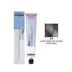 Hair Color Dia Light 50ml 8.11 Light Deep Ash Blonde Milkshake Loreal Professional