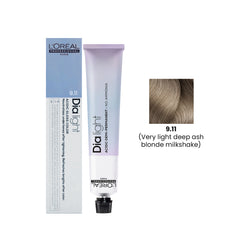 Hair Color Dia Light 50ml 9.11 Very Light Deep Ash Blonde Milkshake Loreal Professional