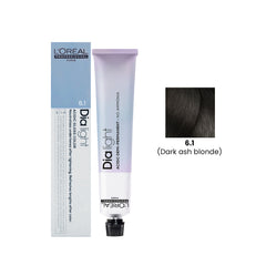 Hair Color Dia Light 50ml 6.1 Dark Ash Blonde Loreal Professional-L’Oreal hair color-loreal uae- loreal professional- Al basel Cosmetics