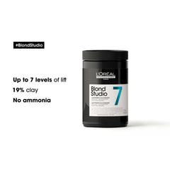 Blond Studio 7 Lightening Clay Powder 500g Loreal Professionnel - loreal - al basel cosmetics