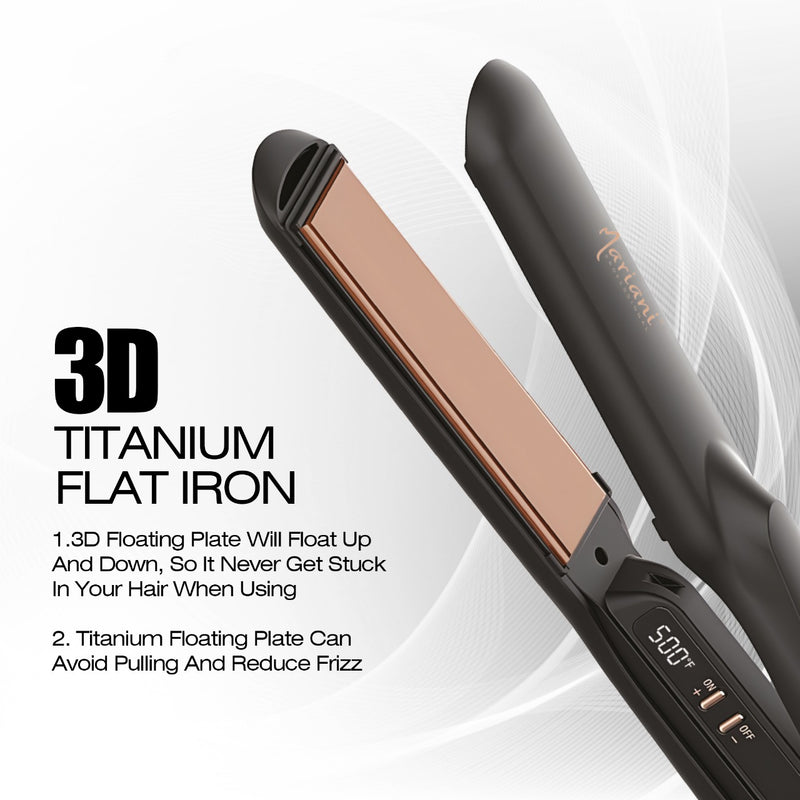 Mariani Professional Big M8012 Hair Straightener - al basel - Dubai - hair straightener - long hair straightener - hair styling tools - hair styling equipment - hair styler - hair care - professional hair straightener - Mariani - UAE - straightening iron - flat iron hair straightener