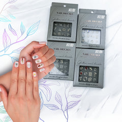 Nail Decals Nail Art Glitter Stickers - nail art sticker - al basel cosmetics