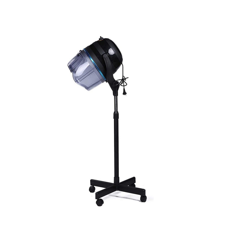 Professional Black Hooded Hair Dryer Stand Machine for Salon Spa – Adjustable, Portable & Efficient - professional hair dryer stand machine for salon spa - salon hair dryer equipment - Al Basel - UAE - Salon - Spa equipments