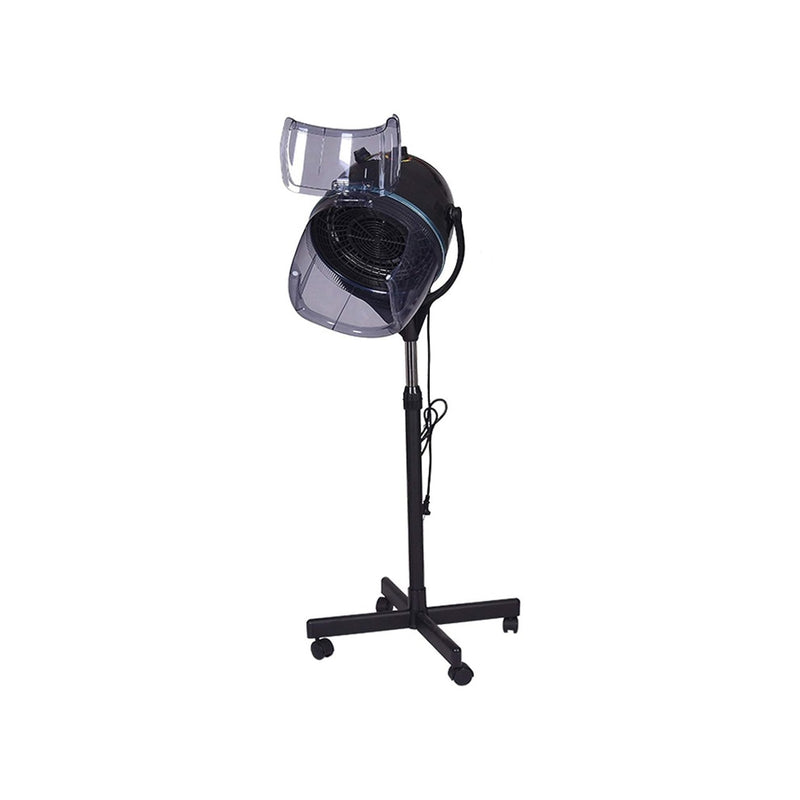 Professional Black Hooded Hair Dryer Stand Machine for Salon Spa – Adjustable, Portable & Efficient - professional hair dryer stand machine for salon spa - salon hair dryer equipment - Al Basel - UAE - Salon - Spa equipments