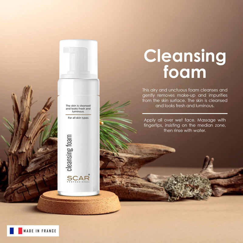 Cleansing Foam 150ml - Scar Professional -skin care- face care- hydra facial- cleansing form- salon- spa- scar professional- al basel cosmetics- Abu Dhabi
