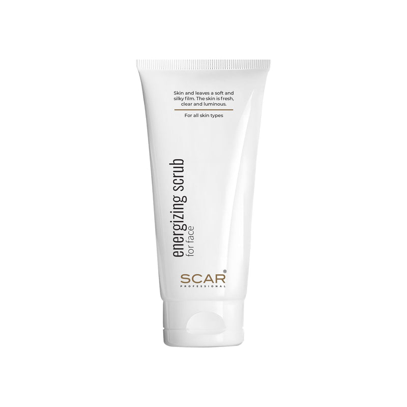 Energizing Scrub For Face 200ml - Scar - scar professional- face scrub- face care- for all skin types- smooth skin- hydra facial- al basel cosmetics- Dubai