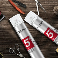 Scar Firm Hold Finishing Hair Spray 600ML Strong Hold 2pcs Combo - hair spray - hair spray for hair styling - scar hair spray - 2in 1 pack - strong hold spray - firm hold finishing hair spray - best hair spray in uae- professional hair spray - UAE - al basel - hair setting spray - hair styler - hair spray for long hold
