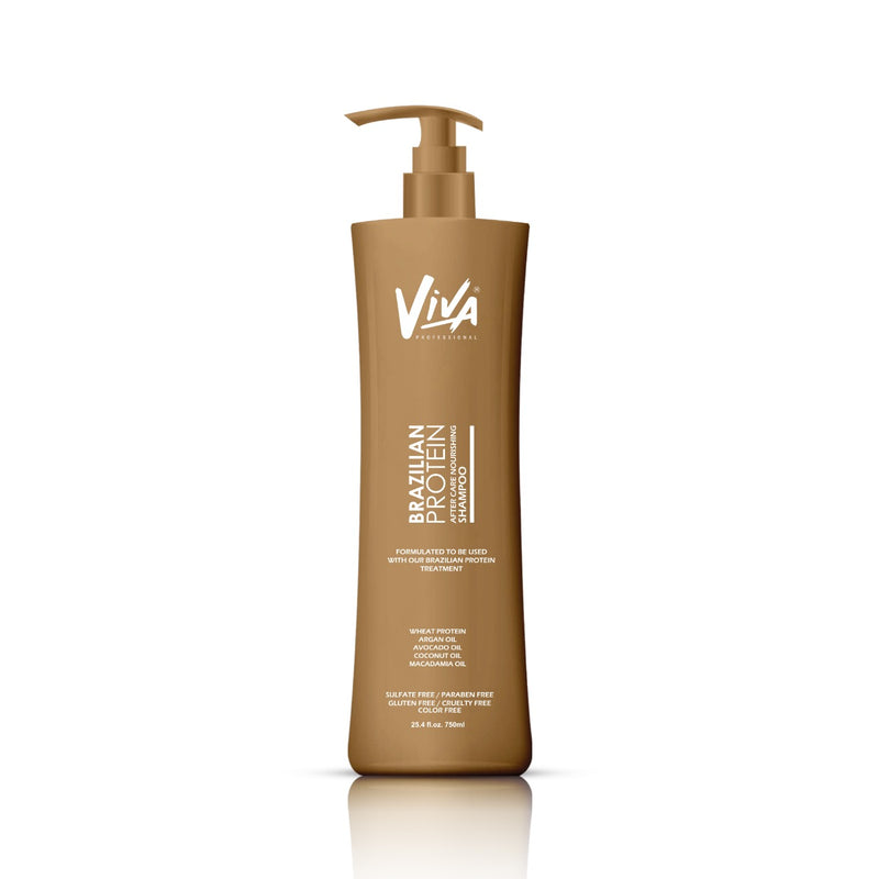 Brazilian Protein After Care Nourishing Shampoo 750ml Viva - al basel cosmetics - hair care - Brazilian protein treatment - after care - shampoo - Viva - UAE - after care shampoo