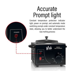 hair removal - Viva - Wax heater machine with temperature control - Electric wax warmer heating pot with lid - Single wax warmer Dubai - UAE