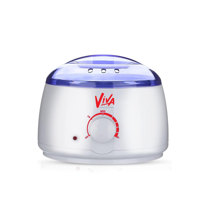 Single Wax Warmer Small Viva - al basel cosmetics - wax heater - wax heater machine - Durable wax heater machine for smooth hair removal - Viva - Wax heater machine with temperature control - Electric wax warmer heating pot with lid - Single wax warmer Dubai - UAE
