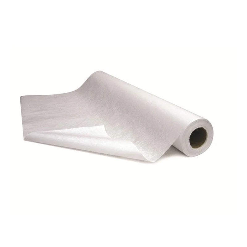 Viva White Disposable Non-Woven Bed Roll 80*180cm- 50 sheet- bed roll- bed cover- disposable bed sheet- salon disposable bed roll- massage bed cover- waterproof bed cover- oil proof bed roll- salon bed roll- spa bed cover- clinic bed cover- white bed roll- Viva- Al Ain- Al Basel Cosmetics- UAE