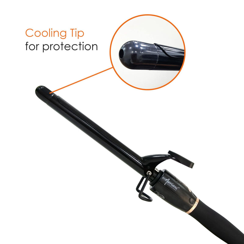 Mariani Hair Curling Iron Black 19z - al basel cosmetics - Curling wand - Hair curler - Curl iron - Curling tool - hair styling tools - hair styling equipment- hair styler - hair care - UAE