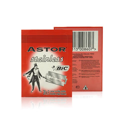 BiC Astor Stainless Double Edge Blades 20x5 - Albasel cosmetics