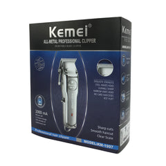 Kemei all-metal Professional Clipper (KM-1997) - albasel