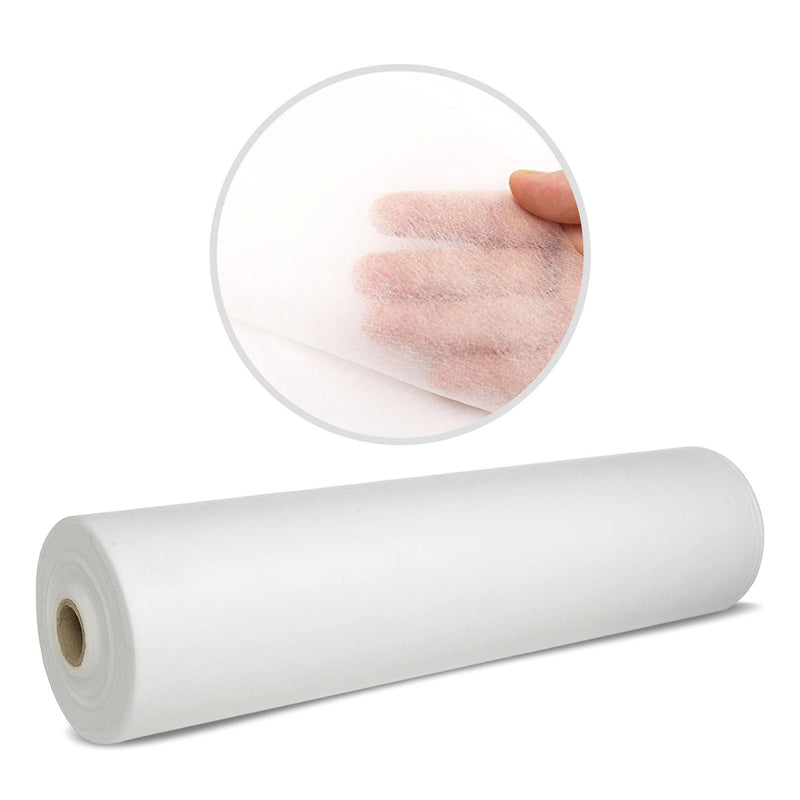 Disposable Non-Woven Bed Cover Roll White - bed roll- white bed roll- disposable bed roll- bed roll for massage table- bed roll for salon- white bed roll for spa- bed cover- white bed cover- latex free- Al Basel Cosmetics- UAE