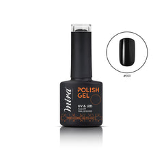 Nail Art Gel Nail Polish 15ml #001 Black Mira Professional - al basel - nail art - nail polish