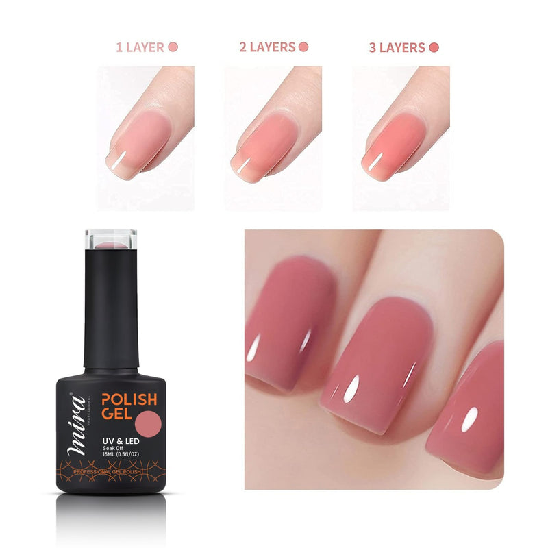 Nail Art Gel Nail Polish 15ml #010 Mira Professional - al basel - nail art - nail polish 