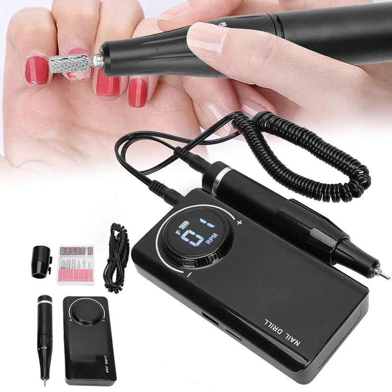 Portable Nail Drill Machine M201 for Nail Salons Mira - nail drill machine - al basel cosmetics