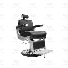 Heavy Duty Professional Barber Salon Hair Cutting Gents Chair Black - gents chair - salon chair - barber chair - al basel cosmetics