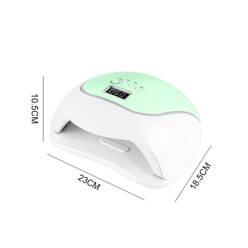 Green Mira Professional V5 UV LED Nail Dryer Lamp - hair dryer- uv led light lamp- al basel cosmetics