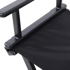 Beauticians and Stylists Foldable Makeup Chair Black MYT - makeup chair- al basel cosmetics