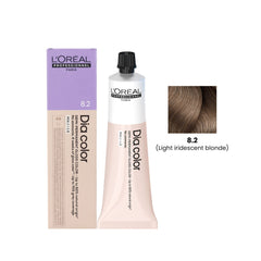 Hair Color Dia Color 60ml 8.2 Light Iridescent Blonde Loreal Professional - L’Oreal hair color-loreal uae- loreal professional- Al basel Cosmetics