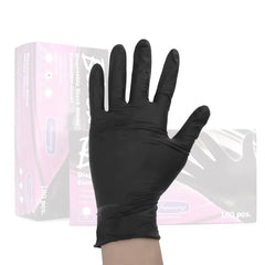 Disposable Black Blended Gloves - 100 PCs