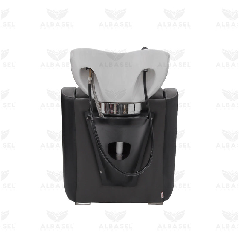Dark Gray Salon Spa Professional Hair Washing Shampoo Chair - shampoo chair - hair washing chair - al basel cosmetics
