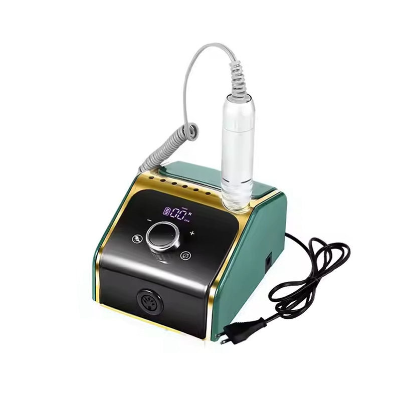 Green 758 Mira Professional Nail Drill Machine - nail drill machine - al basel cosmetics