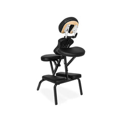 Black Salon Professional Foldable Massage Tattoo Portable Chair - massage chair- tattoo chair - al basel cosmetics 