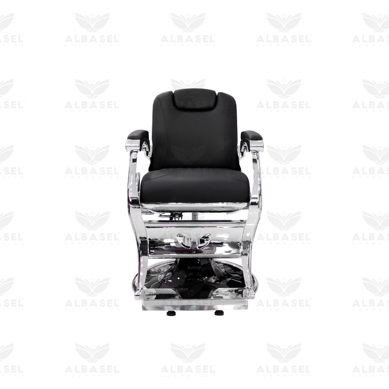 Black Barber Gents Salon Hair Cutting Chair - gents chair - hair cutting chair - barber chair - al basel cosmetics