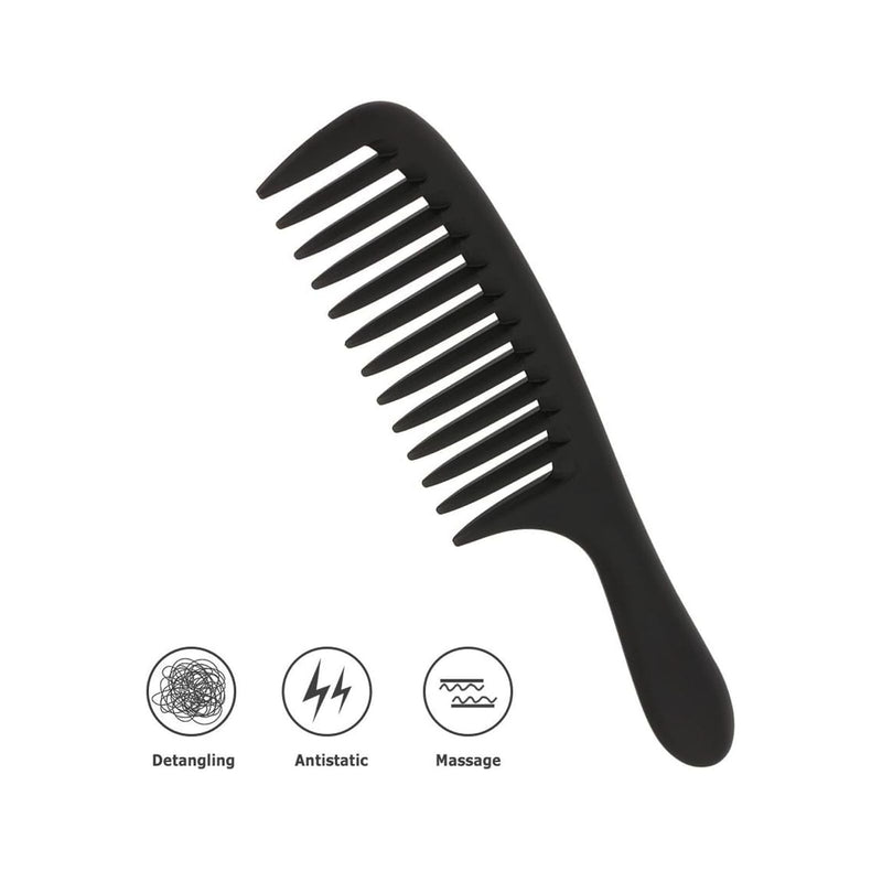 Mariani CFC-72539 Carbon Fiber Wide Comb- al basel cosmetics 