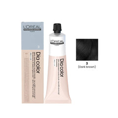 Hair Color Dia Color 60ml 3 Dark Brown Loreal Professional-L’Oreal hair color-loreal uae- loreal professional- Al basel Cosmetics