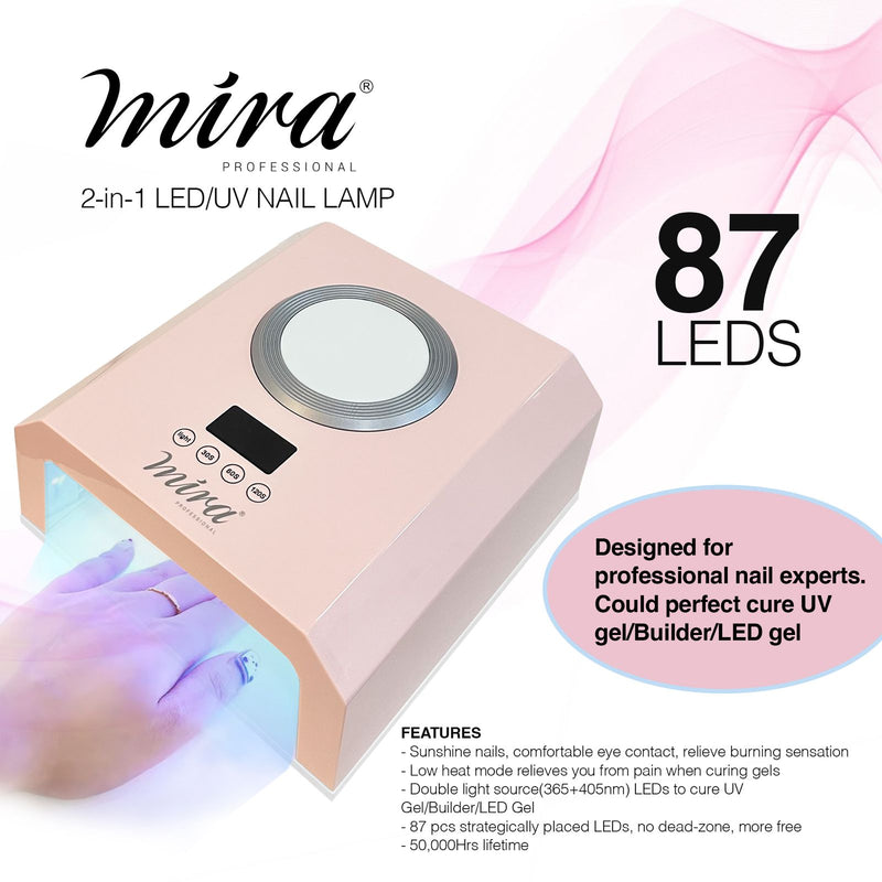 Professional Nail Gel Polish UV LED Nail Dryer Lamp ZY D04 Mira - nail dryer- al basel cosmetcs