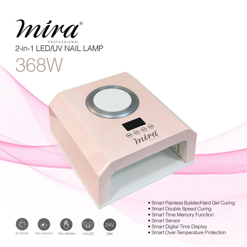 Professional Nail Gel Polish UV LED Nail Dryer Lamp ZY D04 Mira - nail dryer- al basel cosmetcs