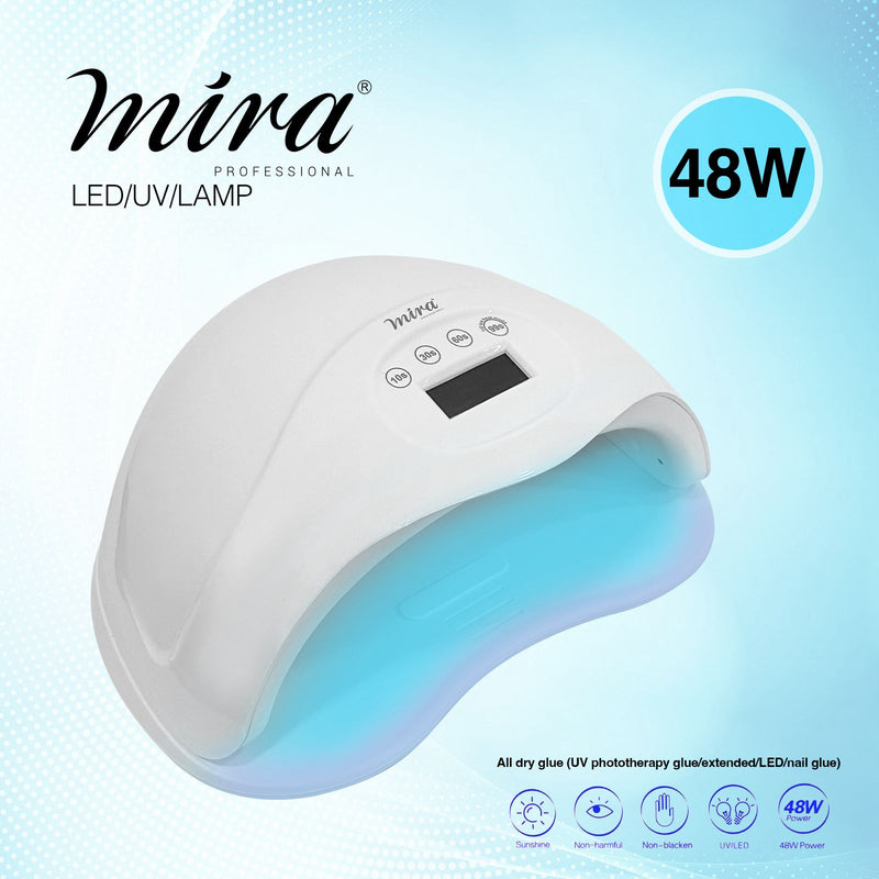 Professional Nail Gel Polish UV LED Nail Dryer Lamp SUN55 Mira - nail dryer - al basel cosmetics