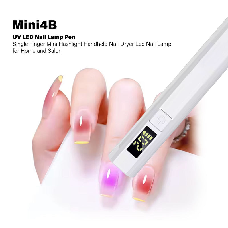 Professional Mini Pen 4A Nail Dryer LED Lamp Mira- nail dryer- nail art tools - led lamp-al basel cosmetics