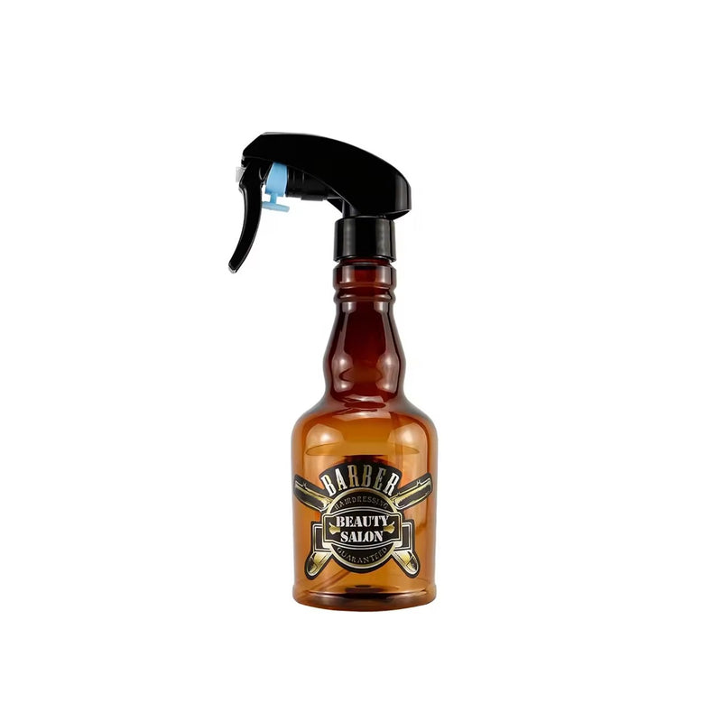 Barber Salon Water Spray Bottle Brown  - salon tools - al basel cosmetics