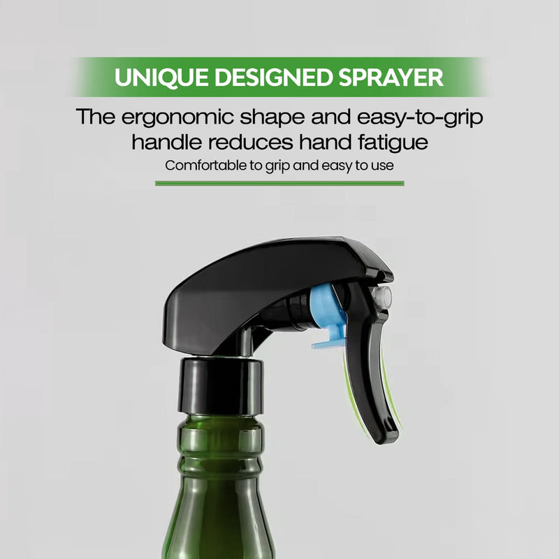 Barber Salon Water Spray Bottle Green - water spray bottle - al basel cosmetics