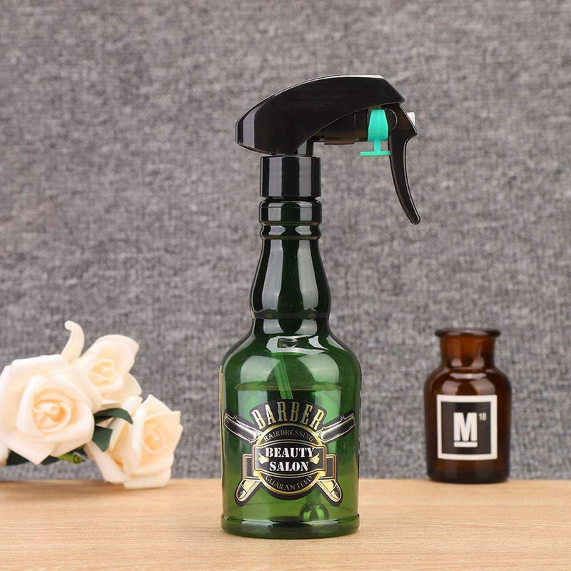 Barber Salon Water Spray Bottle Green - water spray bottle - al basel cosmetics