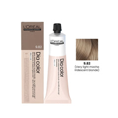 Hair Color Dia Color 60ml 9.82 Very Light Mocha Iridescent Blonde Loreal Professional-L’Oreal hair color-loreal uae- loreal professional- Al basel Cosmetics