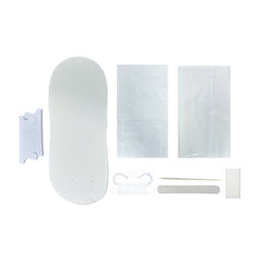 White Disposable Manicure Pedicure 8 Pcs Tools Set 733 Mira - al basel cosmetcs