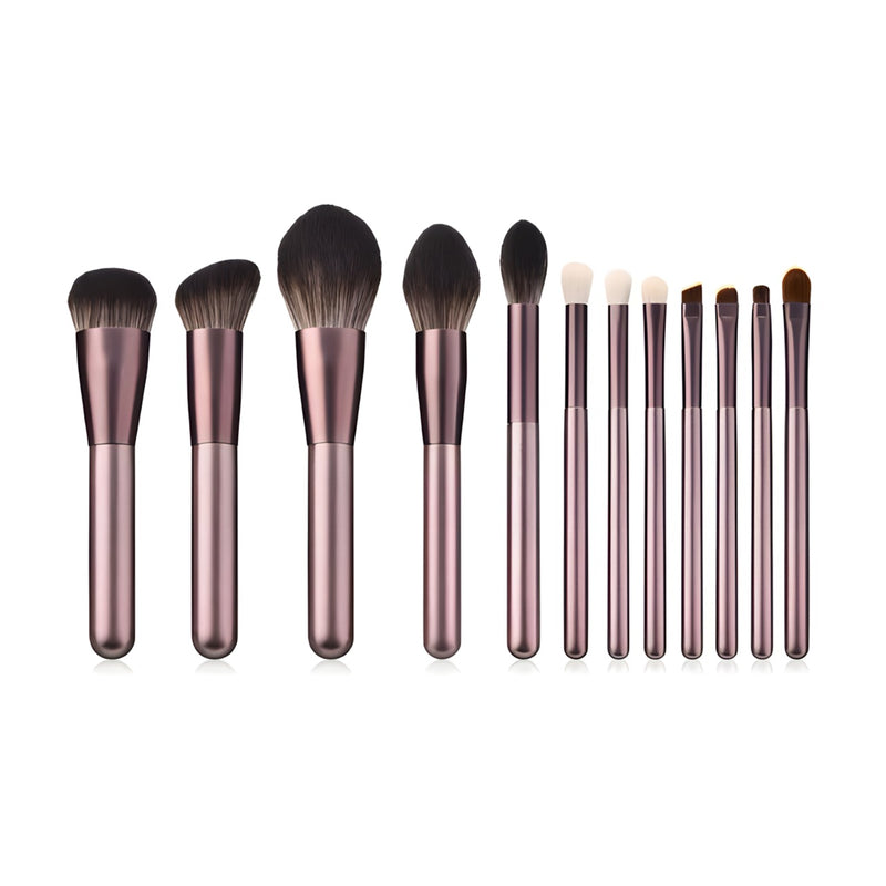 MB 101 12pcs Makeup Brush Set with Pouch - al basel cosmetics