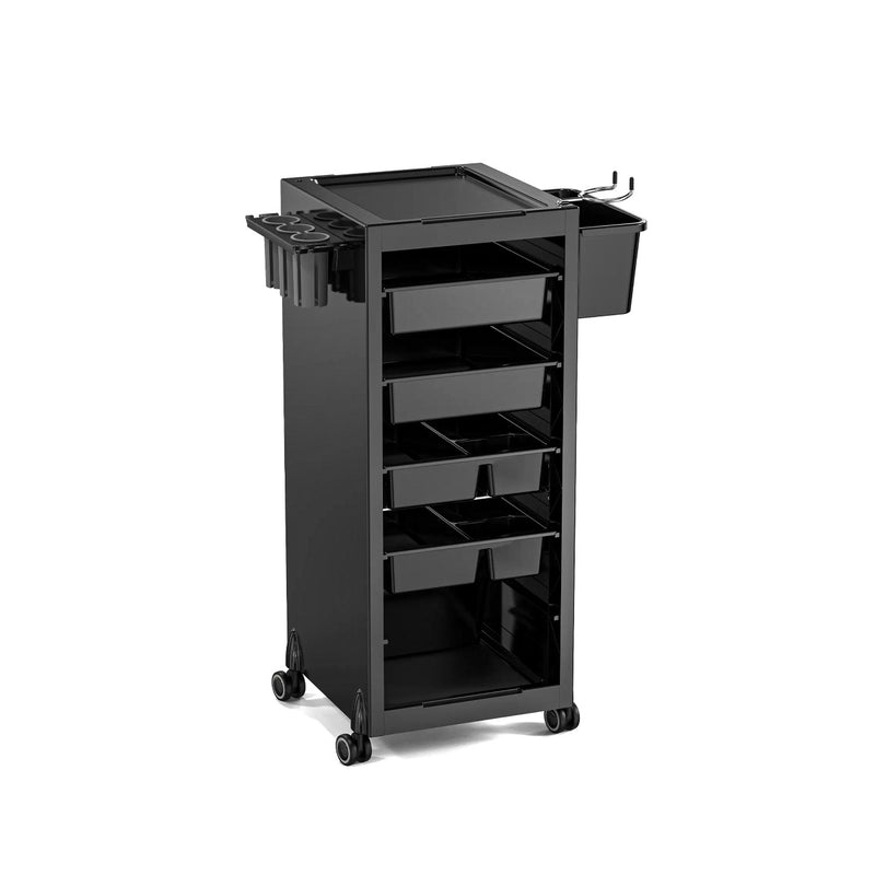 Viva Professional Salon Trolley with Storage and Hair Dryer Holders - al basel cosmetics