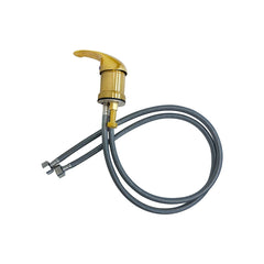 Hair Washing Chair Hose for Water Supply Control Golden - al basel cosmetics